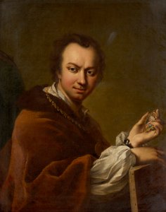 Selvportrett, 1731-1734. av Mijtens