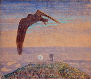 Eventyr II av Ciurlionis, Mikalojus Konstantinas (1875-1911). Tempera på papir, størrelse: 62,2x71,9