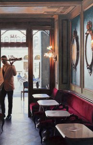 Florian (olje på lin) av Mike Briscoe