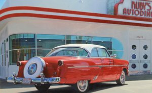 Rubys spisested (olje på lin)