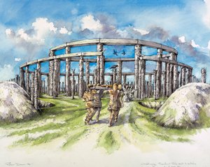 Woodhenge, c25. århundre f.Kr., c1990-2010