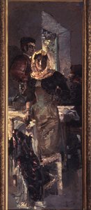 Spania (Spania) - Maleri av Mikhail Alexandrovich Vrubel (Vrubel) (1856-1910), olje på lerret av Mikhail Aleksandrovich Vrubel