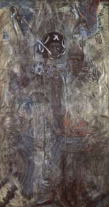 Visjonen til profeten Esekiel, 1906 av Mikhail Aleksandrovich Vrubel