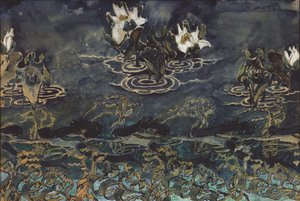 Vannliljer av Mikhail Aleksandrovich Vrubel
