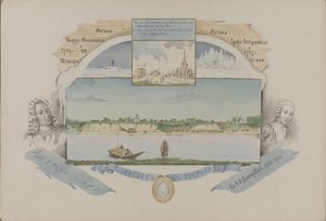 Utsikt over Berezov, 1862.