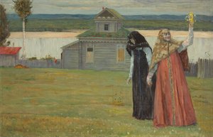 To søstre av Mikhail Vasilievich Nesterov