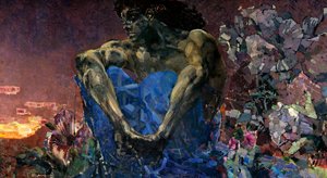 Demon (sittende)