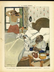 Illustrasjon av Miklos Vadasz (1884-1927) i Reading