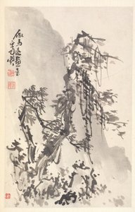 Landskap som Ma Yuan, 1788.