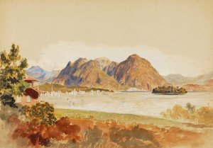 Lago Maggiore, Italia, n.d. av Miner Kilbourne Kellogg