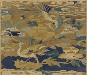 Phoenixes and Peonies, 1300-1400-tallet (silketeppet)