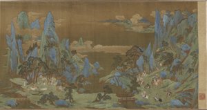 Reisende i Springtime Mountains, 1500-1600-tallet