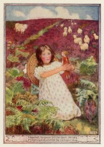 My Little Doll, dikt av Charles Kingsley (farge litho)