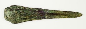 Dolkblad, 2000–1400 fvt (støpt bronse) av Minoan