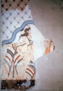 Kvinnefigur (fresko av Minoan