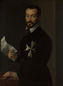 Portrett av en ridder av Malta, sannsynligvis Fra Jacopo Salviati, 1566.