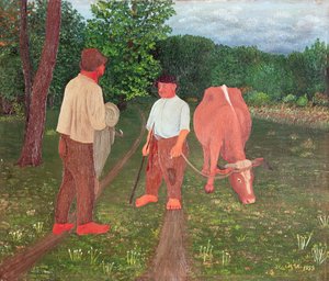 Landbruksarbeidere av Mirko Virius