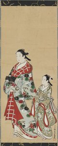 Yudokoro plan d to r luck rs dy bald, Edo Pelliot d, 1615-1868. av Miyagawa Choki