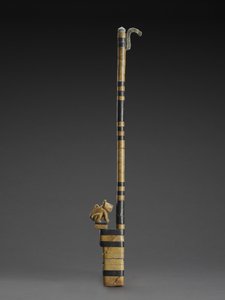 Atlatl med Feline av Moche Moche