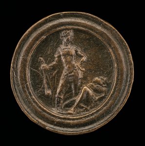 David og Goliat, midten eller slutten av 1490-tallet. av Moderno