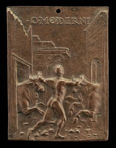 Hercules and the Cattle of Geryon, slutten av 1400-tallet - begynnelsen av 1500-tallet.