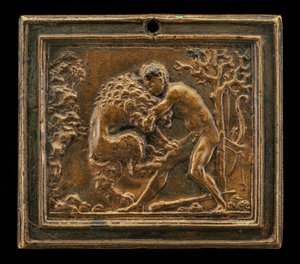Hercules and the Nemean Lion, slutten av 1400-tallet - begynnelsen av 1500-tallet.