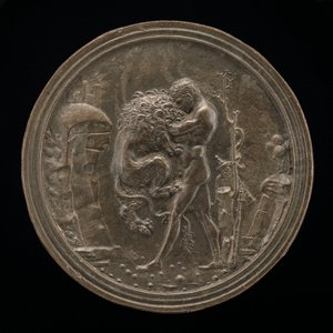 Hercules and the Nemean Lion, slutten av 1400-tallet - begynnelsen av 1500-tallet.