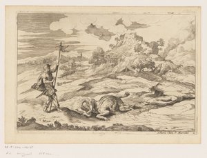 Landskap med George og dragen Landskap etter Titian (serietittel)