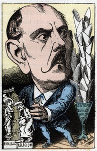 Portrait of Xavier de Montepin (Xavier Henri Aymon Perrin, Count of Montepin) (1823-1902), French writer av Moloch