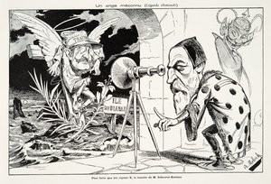 En ukjent engel (tysk legende), fra History of the Third Republic, Vol. I, Politisk historie, pub.1933 (litho)