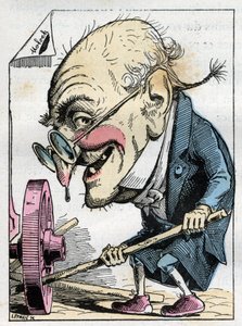 Allegori om det franske senatet på 1800-tallet av Moloch