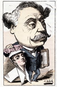 Tegneserie av Alexandre Dumas Fils, av Moloch av Moloch