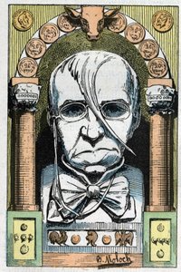Portrett av Emile de Girardin, fransk journalist, publisist og politiker 1806-1881 av Moloch