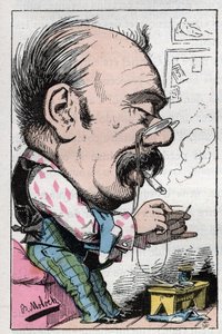 Portrett av Jules Gabriel Celibataire bemerkelsesverdig fransk fra 1800-tallet. av Moloch
