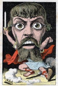 Portrett av skuespilleren Mount-Sully (Jean Sully Mounet, Mounet Sully av Moloch
