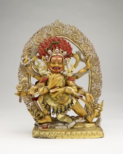 Seksarmet Mahakala, andre halvdel av 1700-tallet