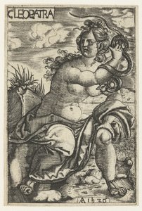 Cleopatra møtte slang Cleopatra (tittel på objekt)