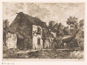 Gård av Monogrammist ADL (graveur)