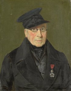 Pieter Janson (1765-1851). Maler og etser, major av Cussiers ute av drift av Monogrammist HK (Nederland)