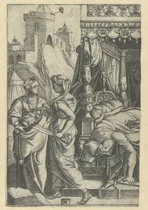 Judith med hodet til Holofernes av Monogrammist RR