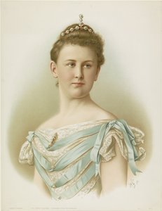 Portrett av Wilhelmina, dronning av Nederland av Monogrammist WG