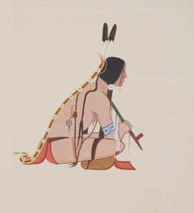 Cheyenne, ca. 1934 (akvarell)
