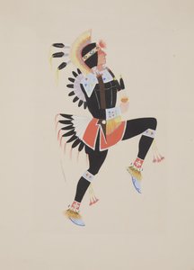 Panel #1, ca. 1934 (akvarell)