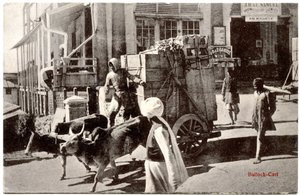 Bullock-Cart, ca. 1900-20 av Moorli Dhur and Sons