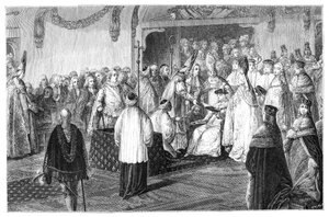 Kroningen av Ludvig XV, 1715, 1885
