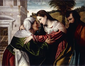 Besøket av Moretto da Brescia