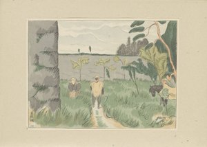 Ruinene av Wakamatsu slott Wakamatsujoshi Del to, Aizu-området (serietittel) Dai nishû, Aizu no bu (serietittel) Trykk av japanske landskap (serietittel) Nihon fûkei hanga (serietittel) av Morita Tsunetomo