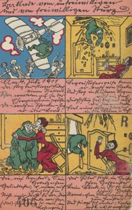 Ballade om det ufrivillige og frivillige fallet, 1911. av Moritz Jung