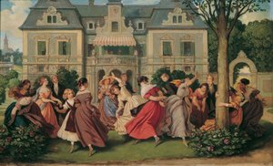 Festspill, etter 1860. av Moritz Ludwig von Schwind