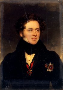 Portrett av grev Alexey Alexeyevich Perovsky 1787-1837, forfatter Antony Pogorelsky, 1827